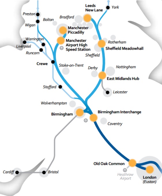 hs2 rail route uk