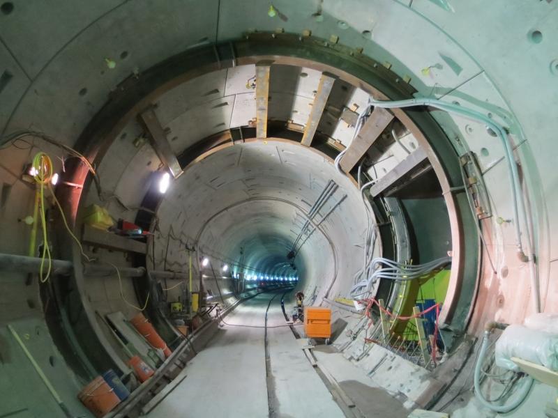 Propping of TBM tunnel at cross passage